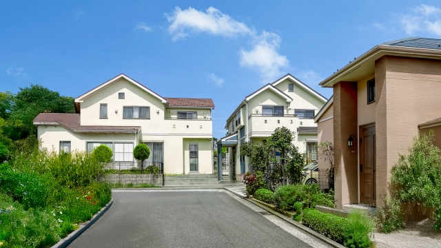 戸建て住宅の外観
